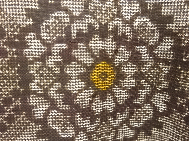 JAPANESE KIMONO / ANTIQUE KIMONO / SILK / DORO OSHIMA TSUMUGI